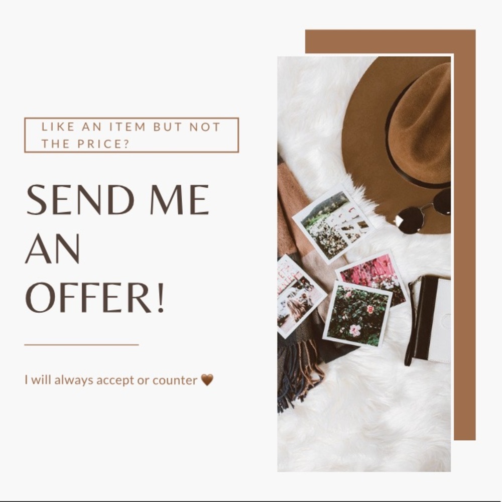 Offers Welcome!